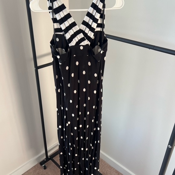 NWT Black and White Christina Maxi Dress Size Small - Picture 8 of 10